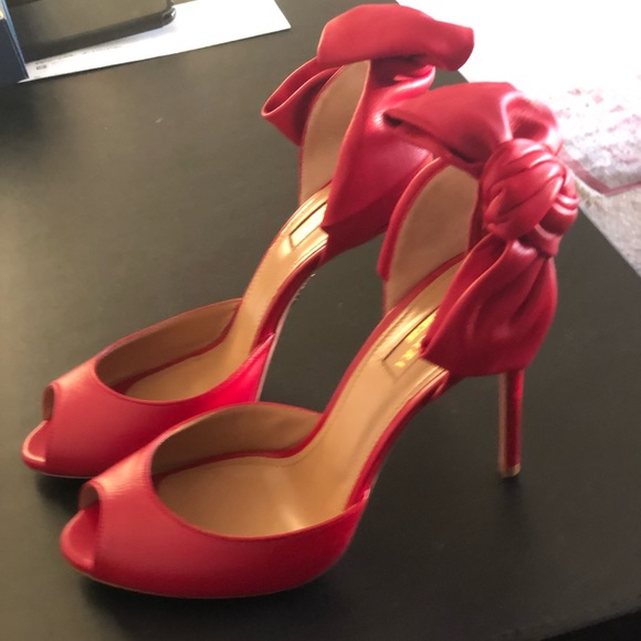 Aquazzura Versailles peep toe pumps, Size 38.5 - Picture 5 of 8